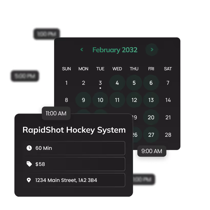 Graphic of a calendar